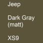 Preview: Jeep, Dark Gray (matt), XS9.